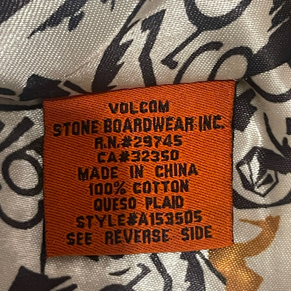 Volcom Men's Plaid Shirt Jacket‎ - - Picture 5 of 7
